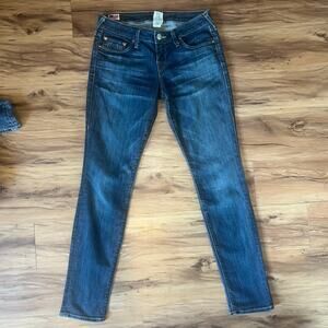True Religion Stella Skinny Jeans Women’s Dark Wash Size 29